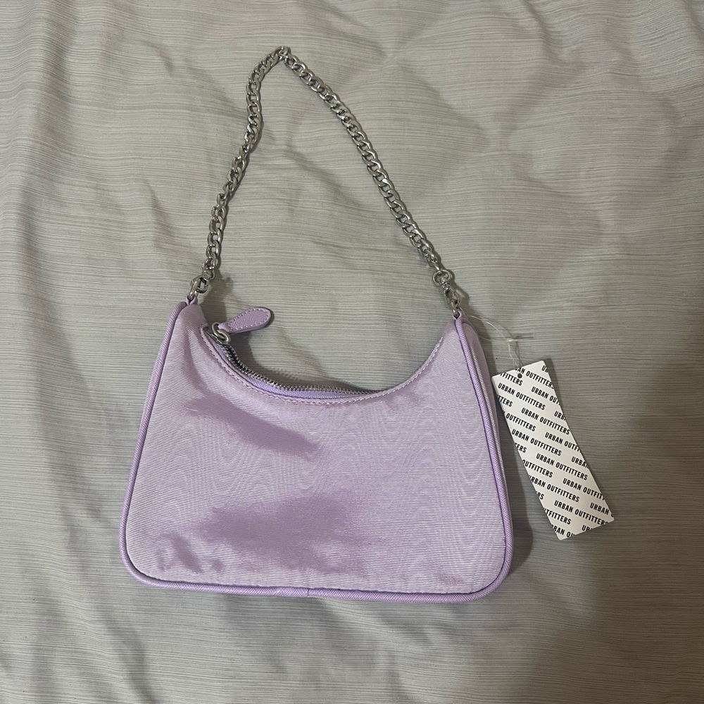 Urban Outfitters Purple Crescent Shoulder Bag